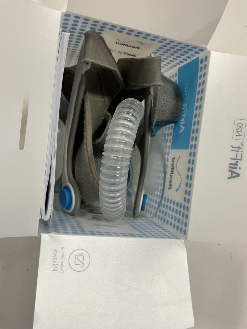 Condition photo showing Good Condition for nasal pillow tube frame for airfit n20, upgrade replacement frame elbow assembly with headgear, frame, tube and cushion for n20 (l)