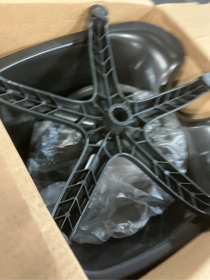 Condition photo showing Good Condition for Dompel Portable Shampoo Bowl, Ergonomic and Deep Portable Wash Bowl for Hairstylist and Handicap & Disabled, Seniors, Home Services, Steel Structure, Hair Washing Basin. 22 L