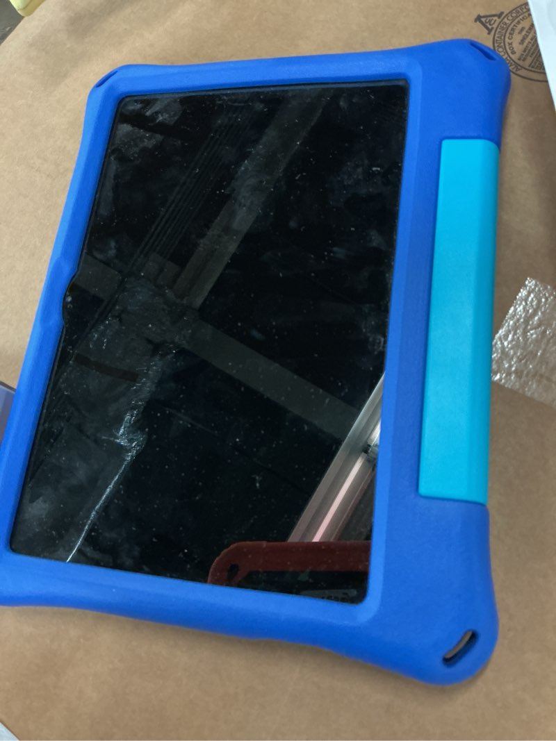 Condition photo showing As Is for (demagned )onn  11 kids onn 11\" kids tablet, 64 gb, android 16, blue (2026 model