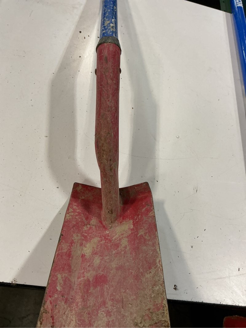 Condition photo showing As Is for kobalt 40-in fiberglass handle trenching spade