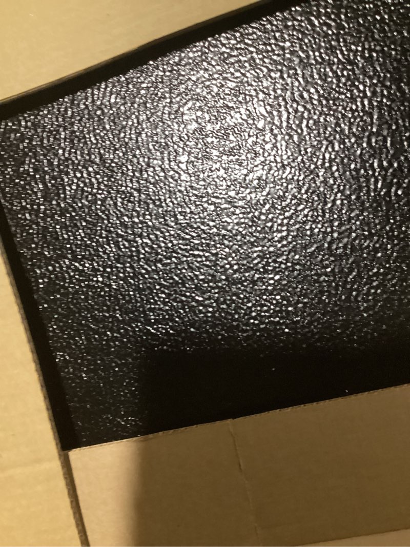 Condition photo showing As Is for gator efx hard tri-fold truck bed tonneau cover - heavy-duty truck bed protection - durable aluminum panels - hard folding tonneau cover - 2021-2025 ford f-150 (incl. raptor/lightning) - 5'7" bed hard tri-fold w/ cargo retriever 5' 7" bed