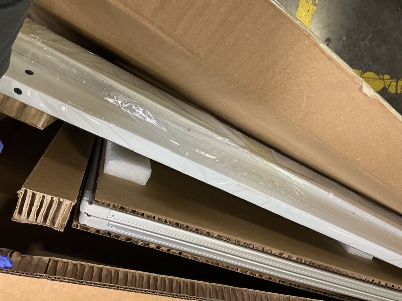 Condition photo showing Good Condition for maxtek Rolling Whiteboard,72"x36" White Board with Stands Movable Dry Erase Board on Wheels, Large Double Sided Standing Whiteboard for Office School Classroom Presentation Supplies