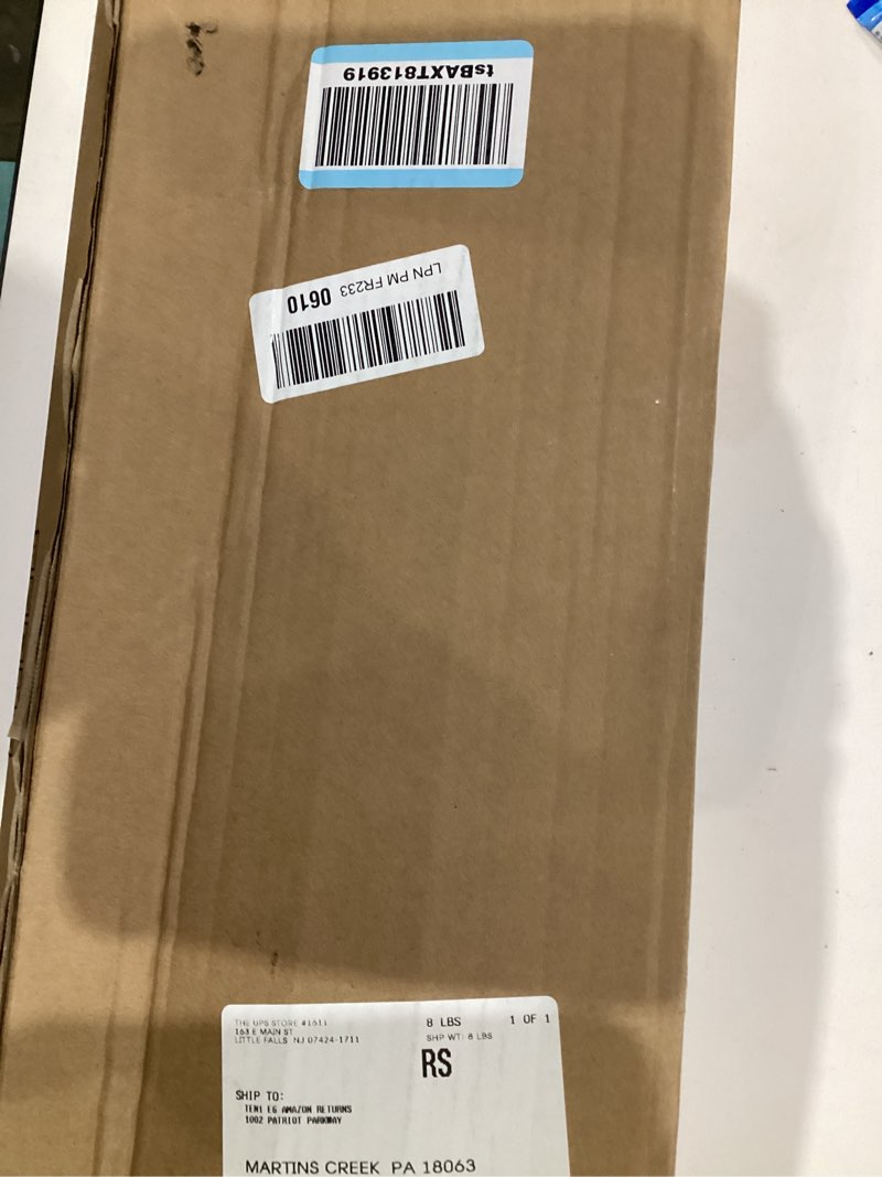 Condition photo showing As Is for 6ft Steel Easy Slip-On Baseboard Heater Cover with End Caps for Bathroom & Hydronic System for Repla