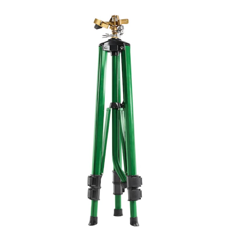 orbit sprinkler 5000-sq ft impulse tripod lawn sprinkler