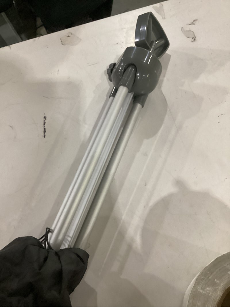 Condition photo showing Good Condition for btdvr adjustable x banner stand with portable travel bag, fits 23x63 to 32x78 inch or 2x6ft banner stand for display, the ultimate value for trade shows, retail & events