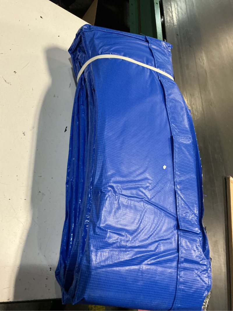 Condition photo showing Good Condition for exacme premium trampoline pad with opening, 0.8" thick foam, replacement safety spring cover, extra storage bag, 6181-p dark blue 8 foot