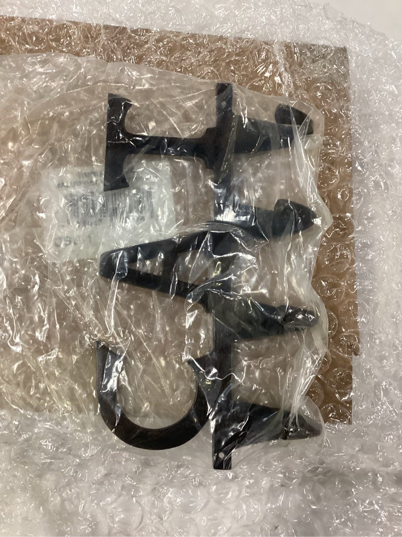 #ALUM CAT HOOK 12\"W, 7\"H black 