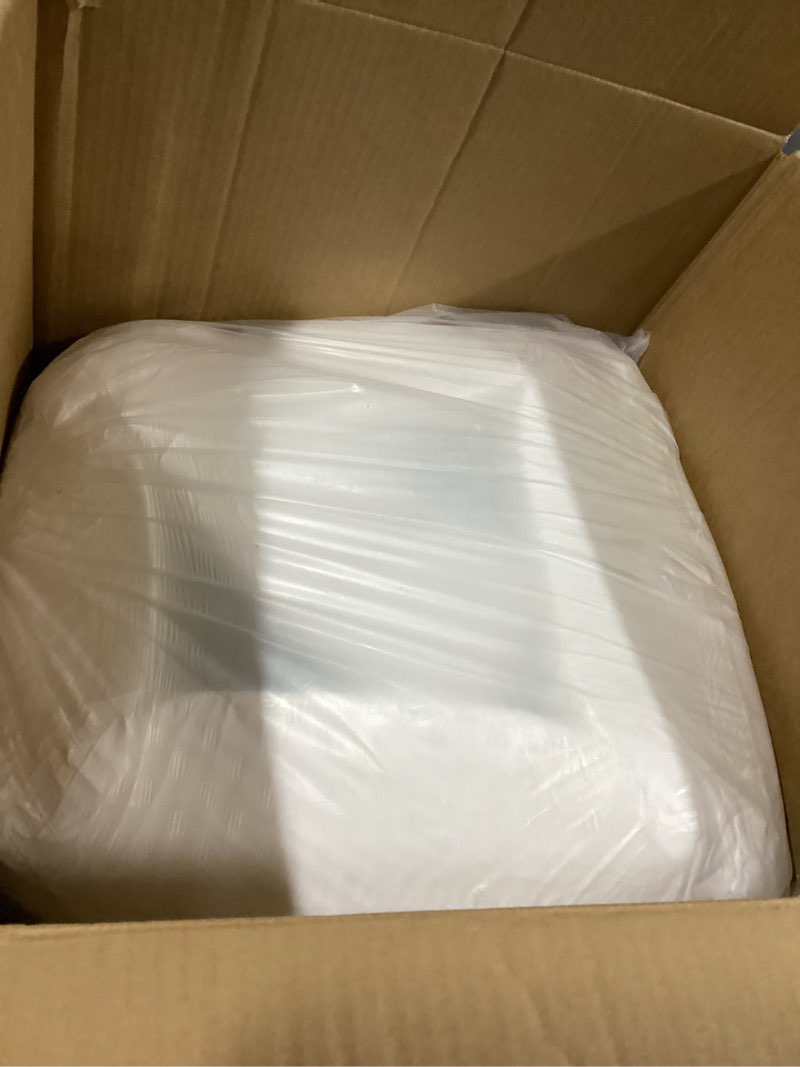 Condition photo showing New/Like New for vekkia king bed wedge pillow for headboard – high-density foam fills gaps (0-5.5") between mattress and headboard, wedge pillow with pockets for phone & remotes, washable cover (white) white king(76''x8"x6"-medium)