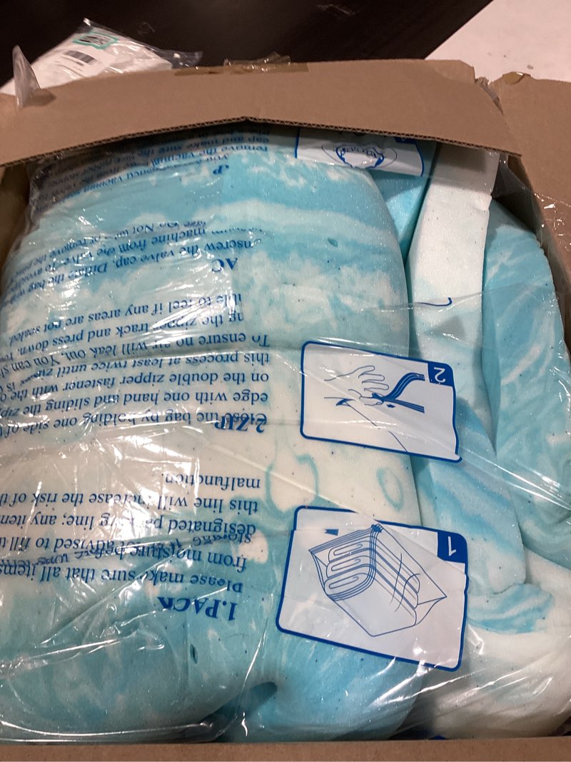 Condition photo showing Good Condition for Ultra Soft California King Size Mattress Topper - Viscose Made from Bamboo Pillow Top Mattress Pad for Back Pain Relief - Naturally Cooling for Hot Sleepers, Green Green California King