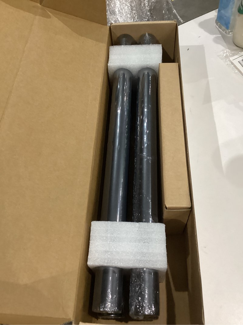 Condition photo showing Good Condition for Industrial Stair Railing Metal Hand Rails for Indoor & Outdoor Steps Wall Mount Hand Rails for Indoor Stairs 1.25" Pipe Stair Handrail for Steps Aluminum Staircase Handrail Hand Railing 6ft 6 Feet
