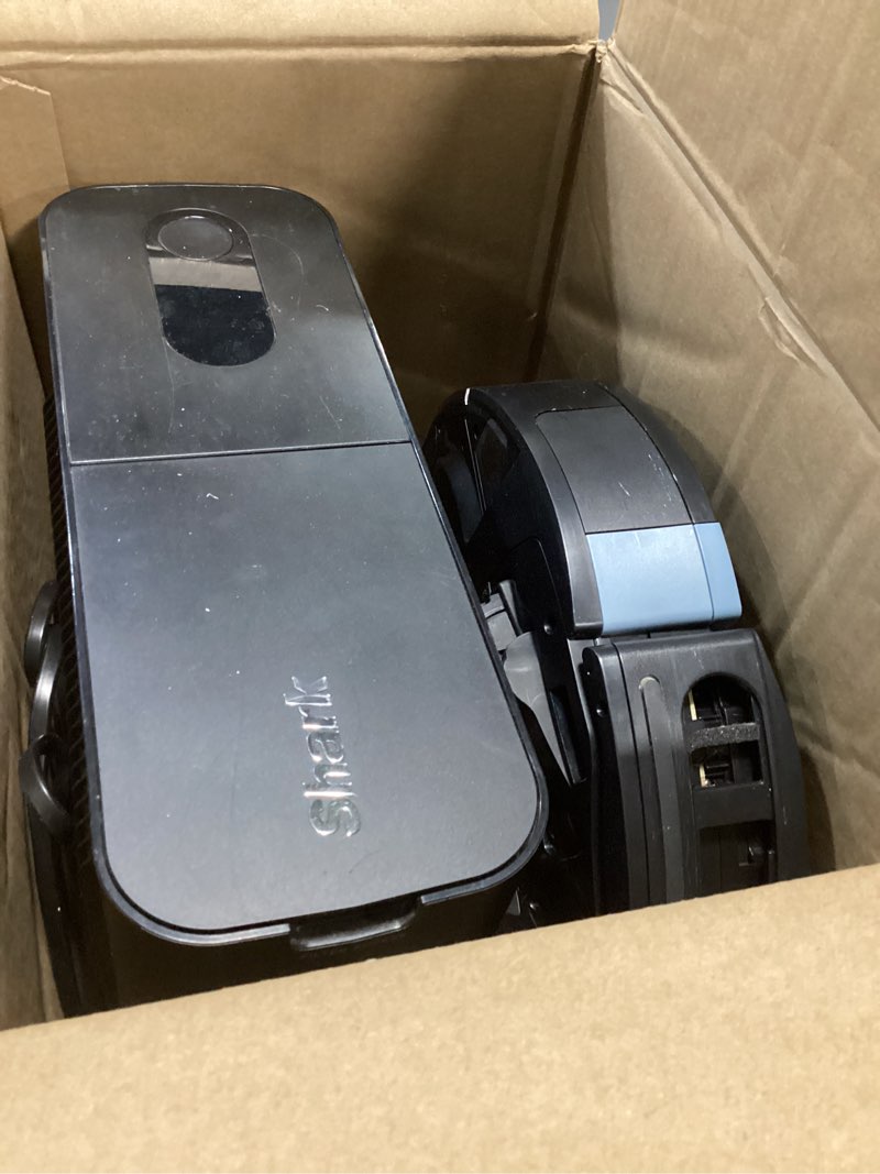 Condition photo showing As Is for Shark AV2501S AI Ultra Robot Vacuum, with Matrix Clean, Home Mapping, 30-Day Capacity HEPA Bagless Self Empty Base, Perfect for Pet Hair, Wifi, Dark Grey Matrix AI Ultra Dry Self Empty