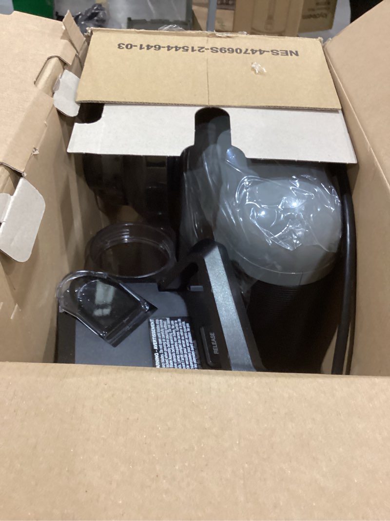 Condition photo showing As Is for Nespresso Vertuo Plus Deluxe Coffee and Espresso Maker by Breville, Black