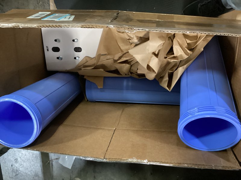 Condition photo showing As Is for Pentair filter housing