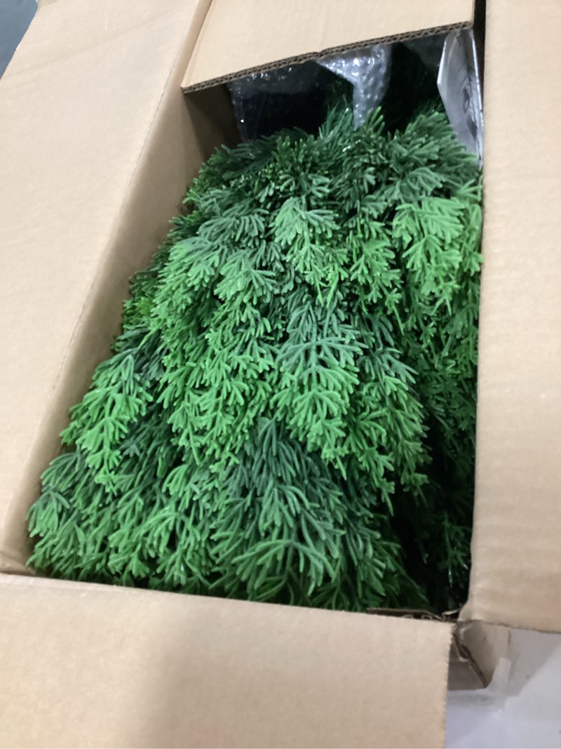 Condition photo showing Good Condition for Lifecapido Artificial Norfolk Pine Tree, 4ft Realistic Christmas Tree, Fake Potted Plants for Front Porch Outdoor Indoor Garden Christmas Decor Green-1