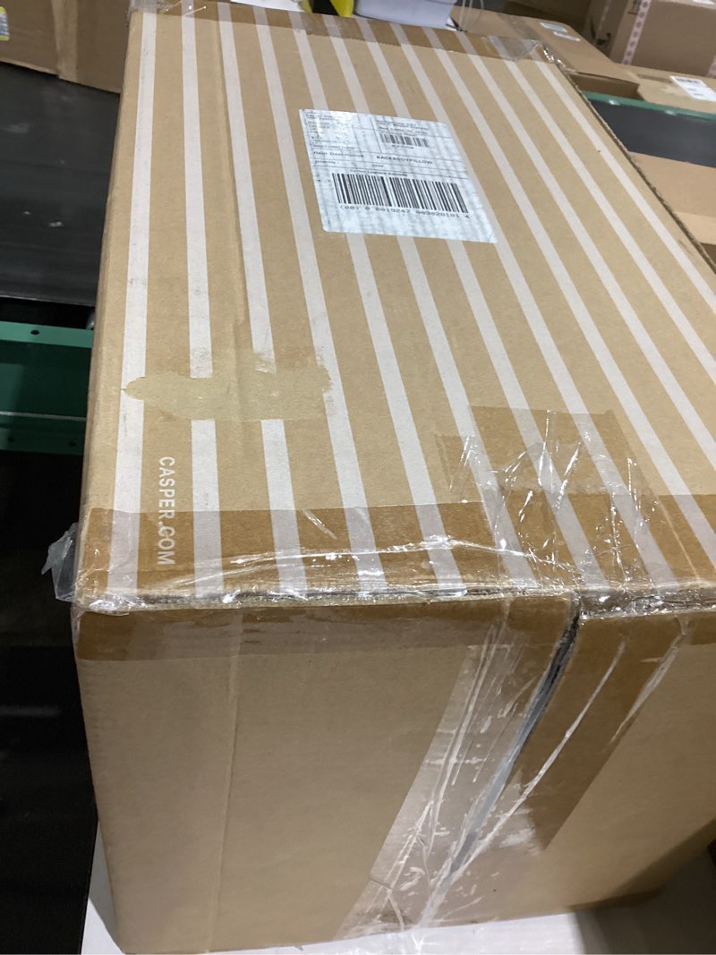 Condition photo showing Good Condition for Casper Sleep Backrest Pillow, One Size, Gray Bed Pillows