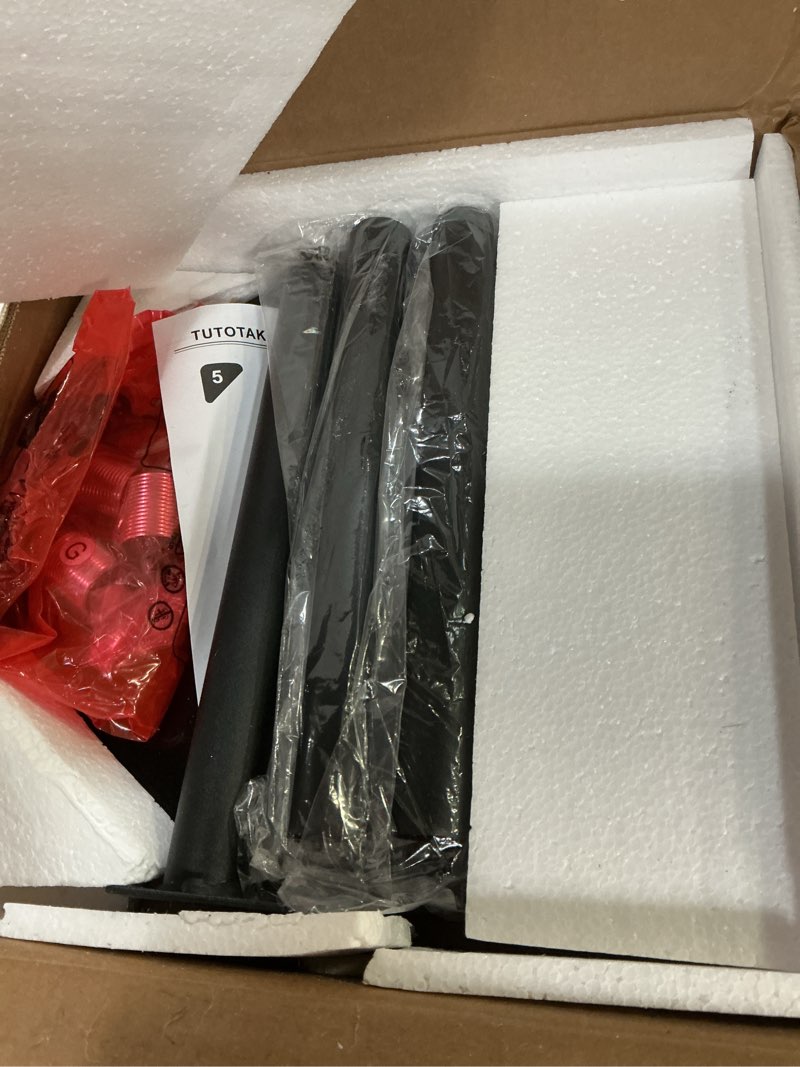 Condition photo showing Good Condition for tutotak tall round side table, small end table, beside table, drink table, pedestal side table, livingroom, black tb01bk065 1 pack ordinary black