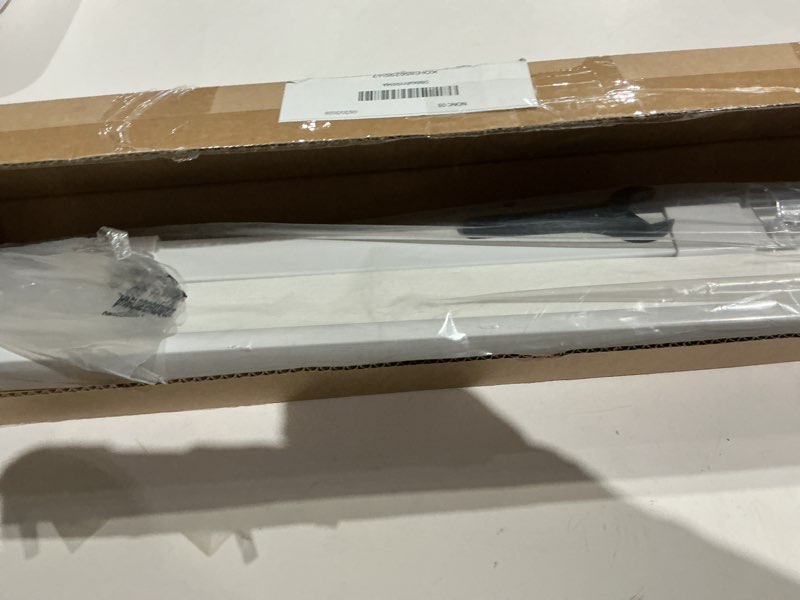 Condition photo showing Good Condition for lazblinds cordless cellular shades, no tools no drill light filtering honeycomb shades pleated blinds for windows, 20'' w x 64'' h, white light filtering-white 20'' w x 64'' h
