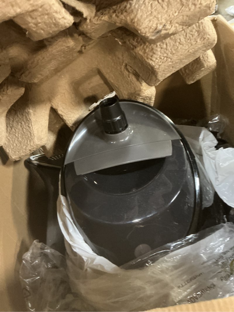 Condition photo showing As Is for Rowenta, Steamer for Clothes, Pro Style Full Size Steamer with 45 second heat-up & Removable 50 oz Water Tank, 1500 Watts, Included Clips to Hang Clothes, Ironing, Black Clothes Steamer, IS2461 XL Water Tank