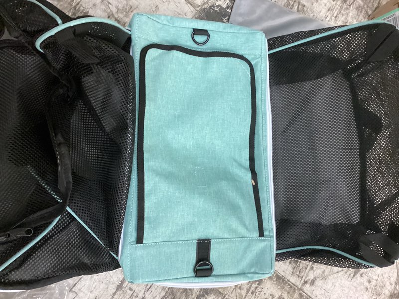 Condition photo showing Good Condition for pecute airline approved cat carrier expandable pet carrier up to