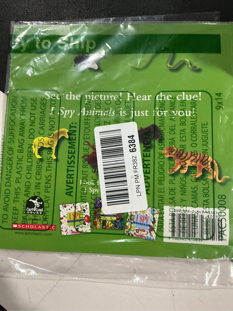 Condition photo showing Good Condition for i spy animals