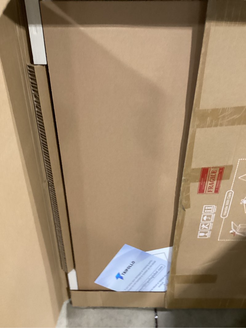 Condition photo showing Good Condition for magnetic white board and cork board combo, 48 x 36 inches whiteboard bulletin combination board, wall mounted dry erase message board for home, school and office