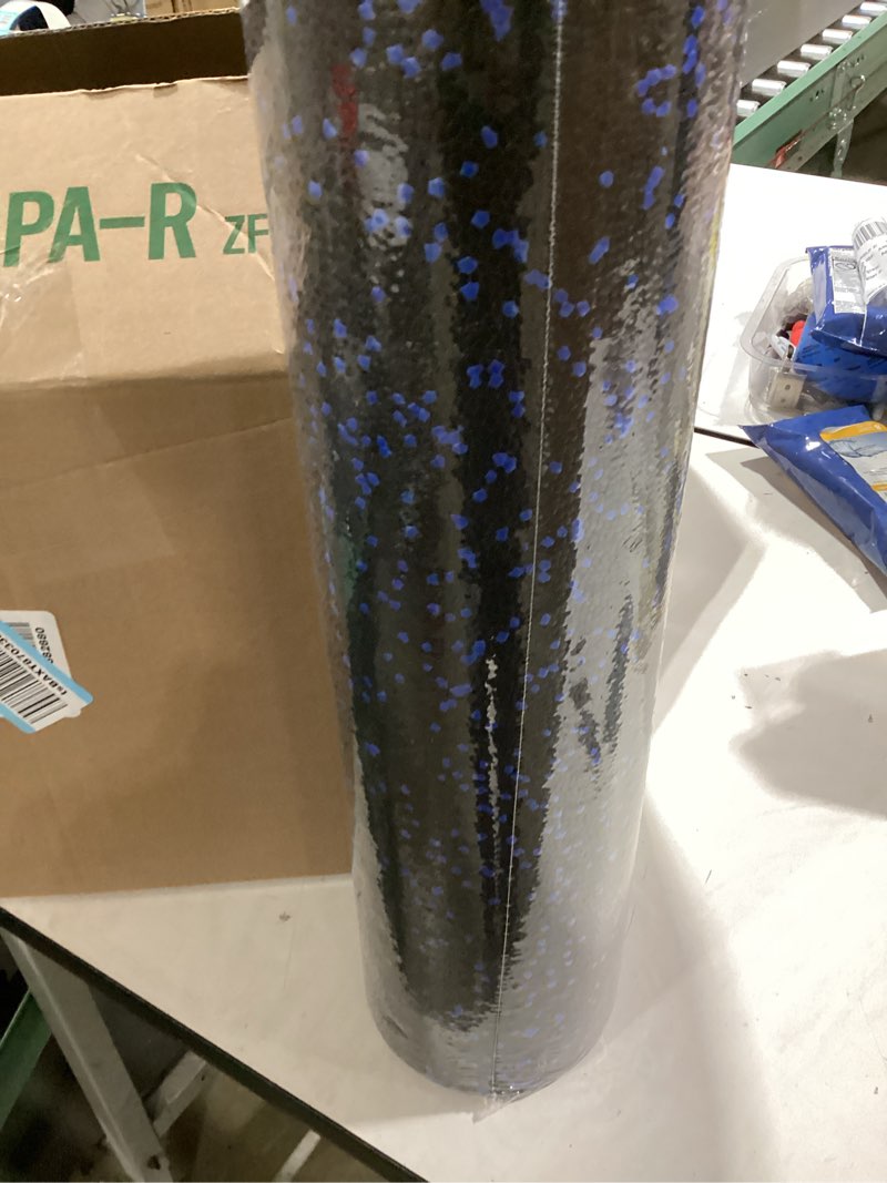 Condition photo showing New/Like New for amazon basics high density foam roller blue speckled 24 inches