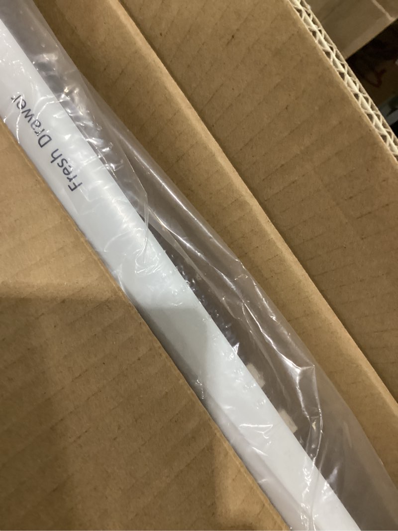 Condition photo showing Good Condition for upgraded 240364787 crisper pan cover frame for frigidaire refrigerator crisper drawer cover shelf frame replacement 216979402, 240364747, 240364778, 240364794, 1512532 for crosley drawer cover part