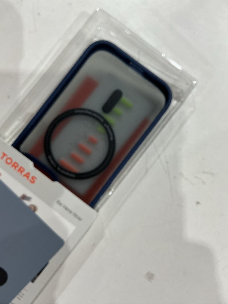 Condition photo showing Good Condition for torras for iphone 16 pro case translucent matte blue | compatible with magsafe, military grade drop protection, stronger magnetic, shockproof airbag, color button, slim anti-scratch deep blue for iphone 16 pro