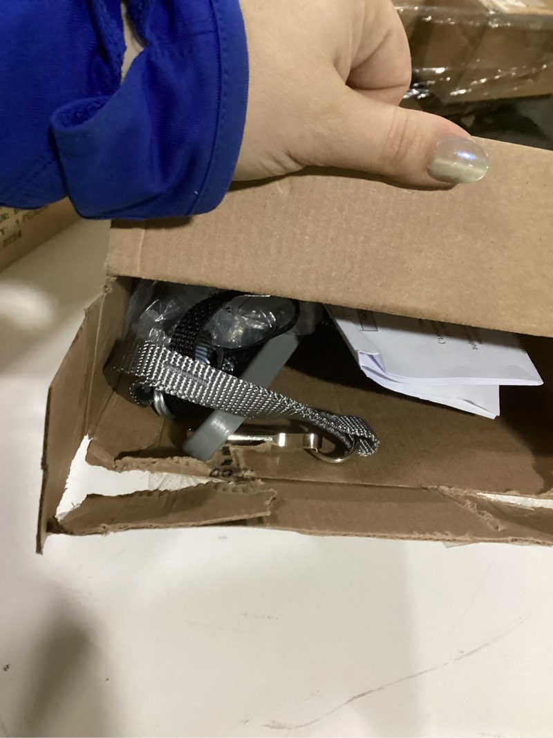 Condition photo showing Good Condition for Jolly Jumper Iconic (Grey Safari), Doorway Baby Jumper, Indoor Exercise Saddle Seat, Adjustable Height, for Infants up to 28lbs, Black, No Stand Required Grey Safari Saddle