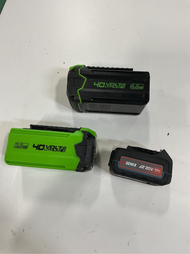 Assorted batteries of various styles 