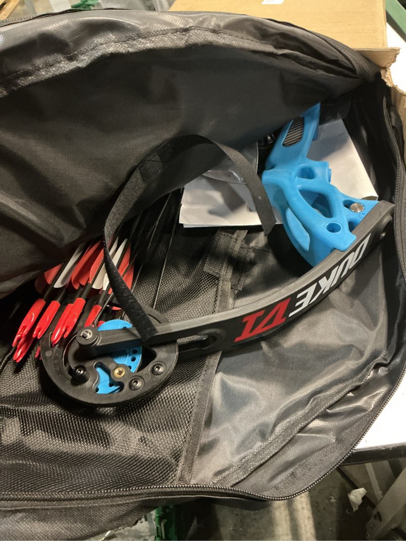 Condition photo showing Good Condition for pandarus compound bow archery for youth and beginner, right handed,19”-28” draw length,15-29 lbs draw weight, 260 fps