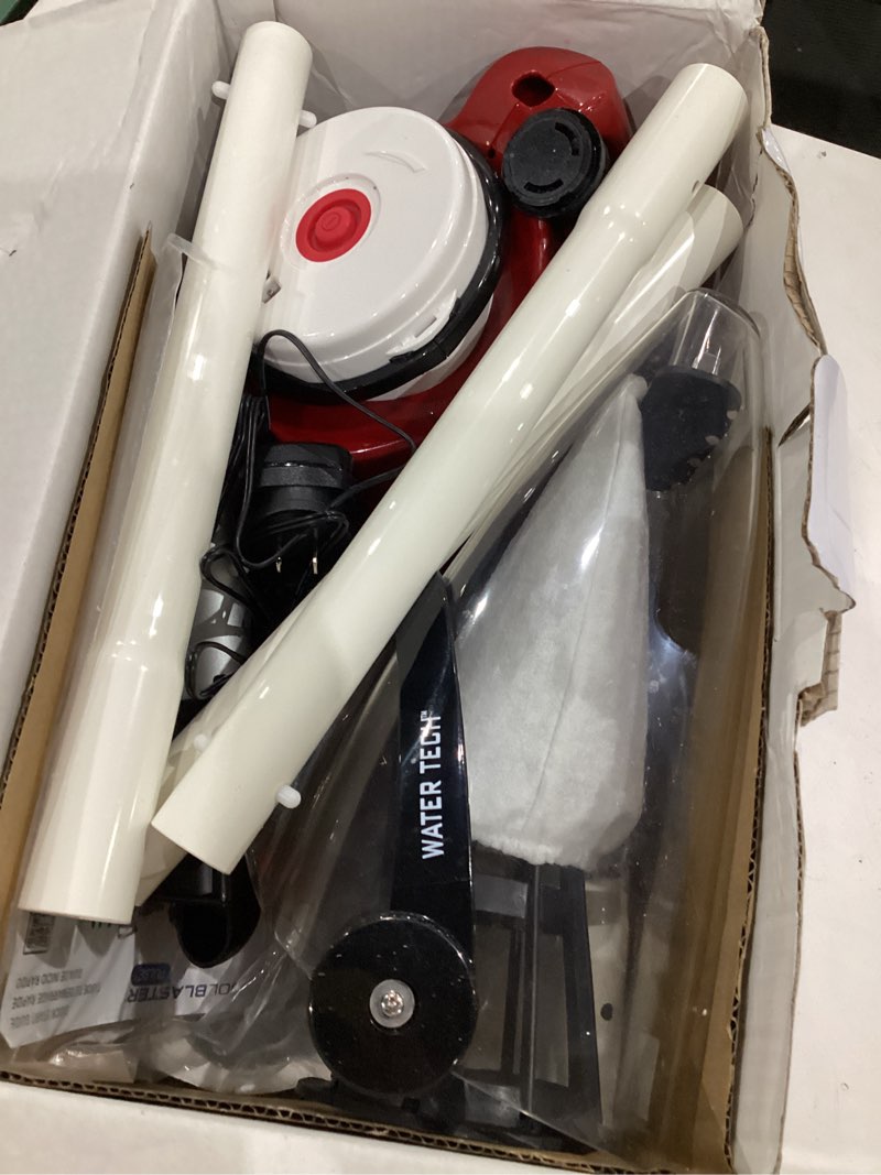 Condition photo showing As Is for pool blaster pulse cordless pool vacuum - xl debris capacity, up to 45 min run time, fast hoseless swimming pool cleaner for inground & above ground pools, hot tubs and spas, handheld rechargeable