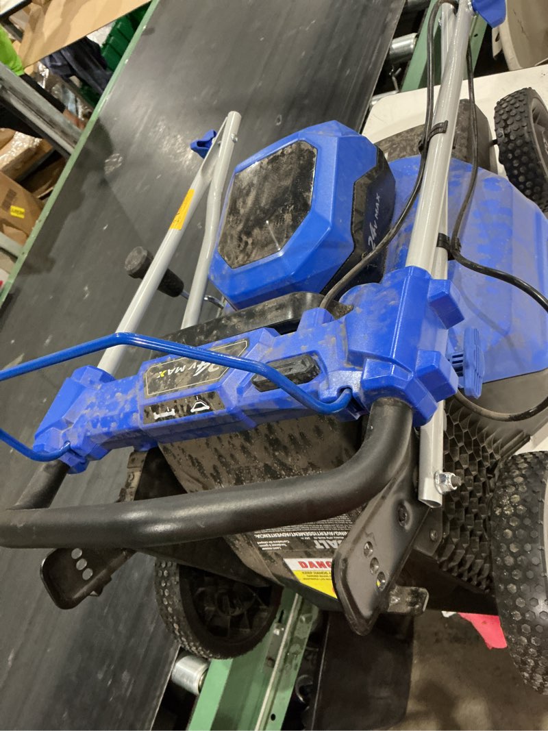 (incomplete, missing pieces)kobalt || 24-volt || 16\" battery push mower