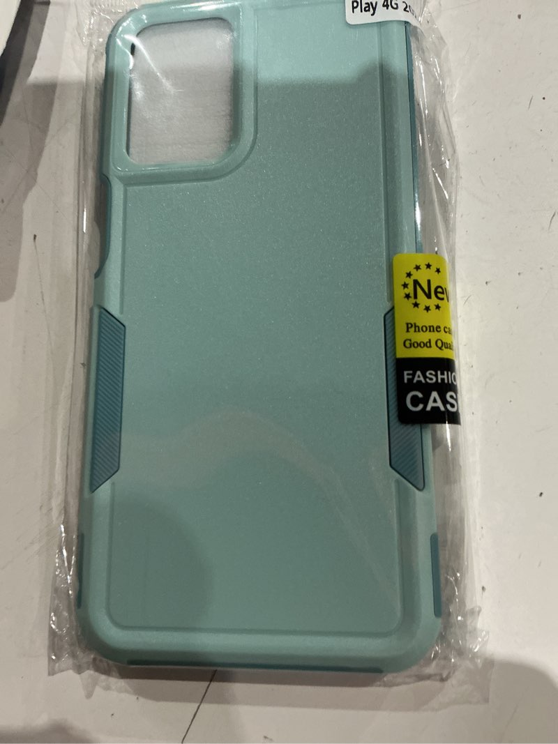 Condition photo showing Good Condition for case compatible with moto g play 2024, full body heavy duty rugged shockproof protective phone cover with lanyard strap,tempered glass screen protector,mint green moto g play 2024 mint green