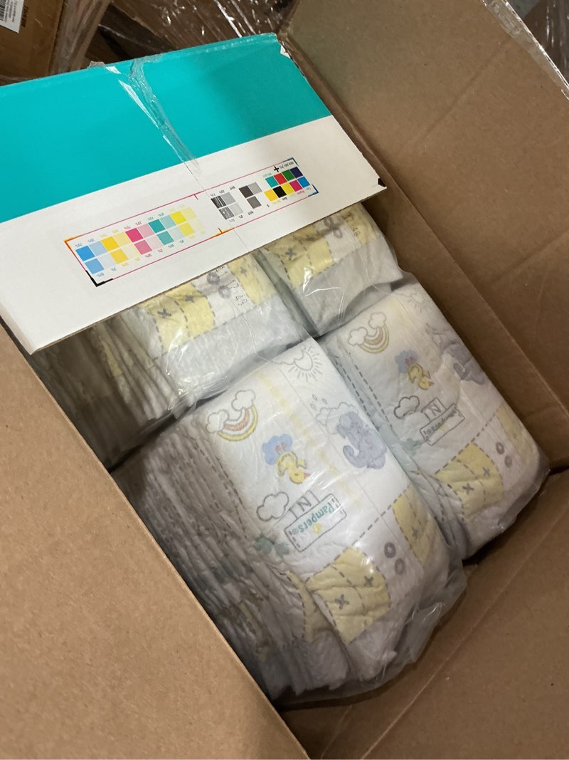 Condition photo showing New/Like New for Pampers Swaddlers Diapers, Size 0 (up to 10 lbs), 140 Count, Absorbent, Keeps Baby Dry and Comfortable, Skin Safe Disposable Baby Diaper (Packaging May Vary) Newborn 140