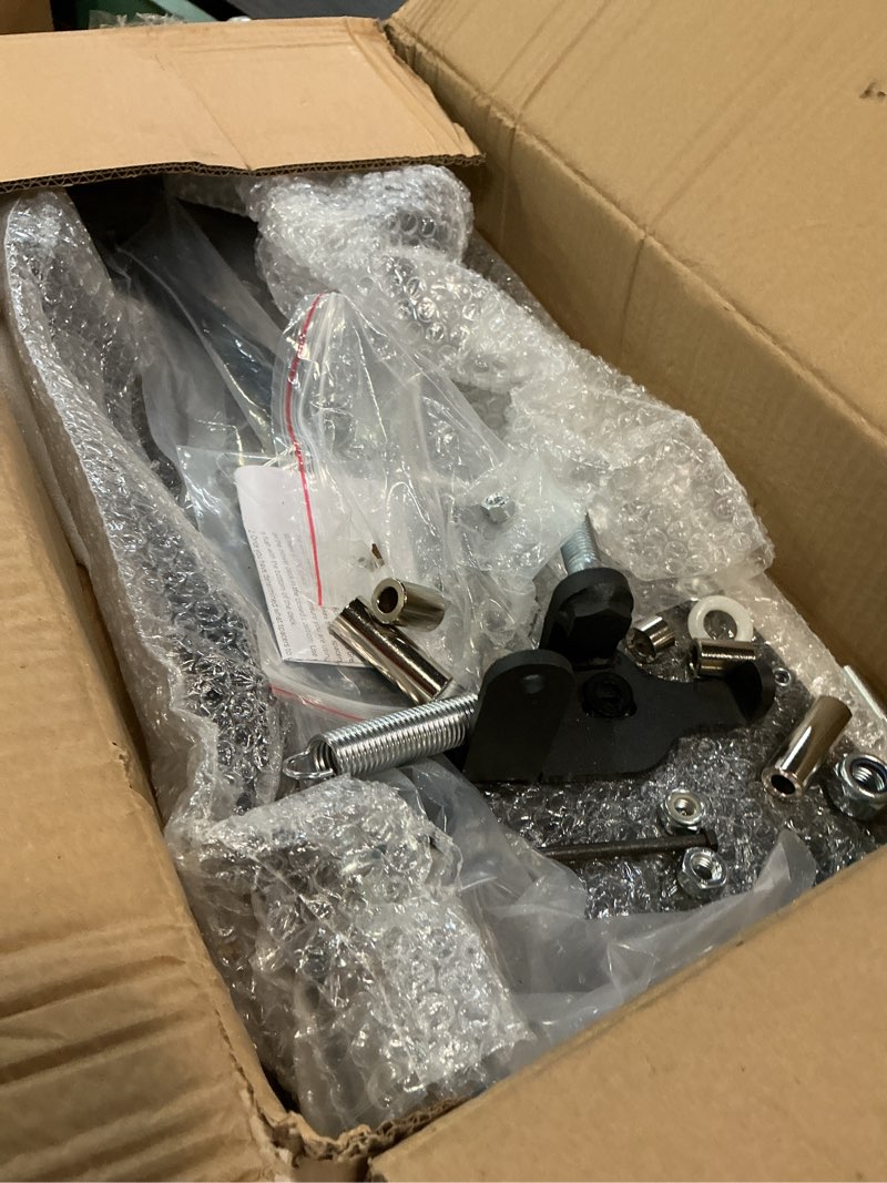 Condition photo showing As Is for mower discharge shield compatible with acs6000uls/088-6003-00 advanced chute system/chute blocker for ferris, exmark, gravely, hustler, and toro mowers