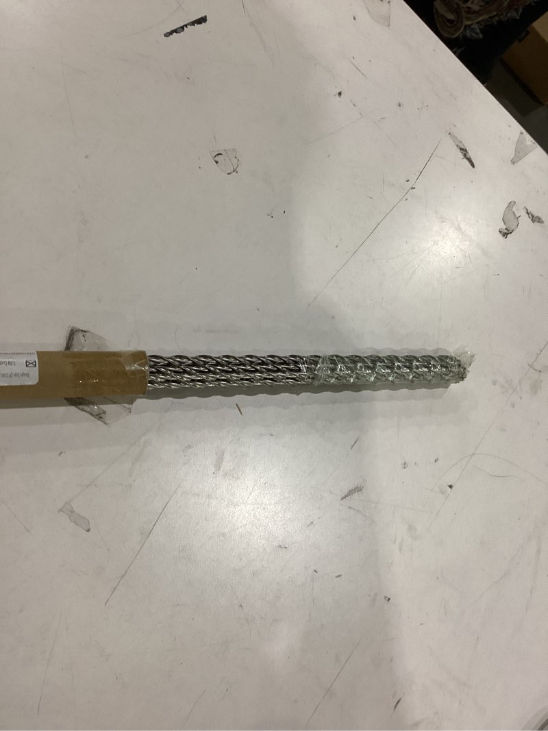 Condition photo showing New/Like New for 10 pack helical stitching tie, 1/4" x 40" 304 stainless steel crack repair for wall restoration, compatible with brick block and stone masonry