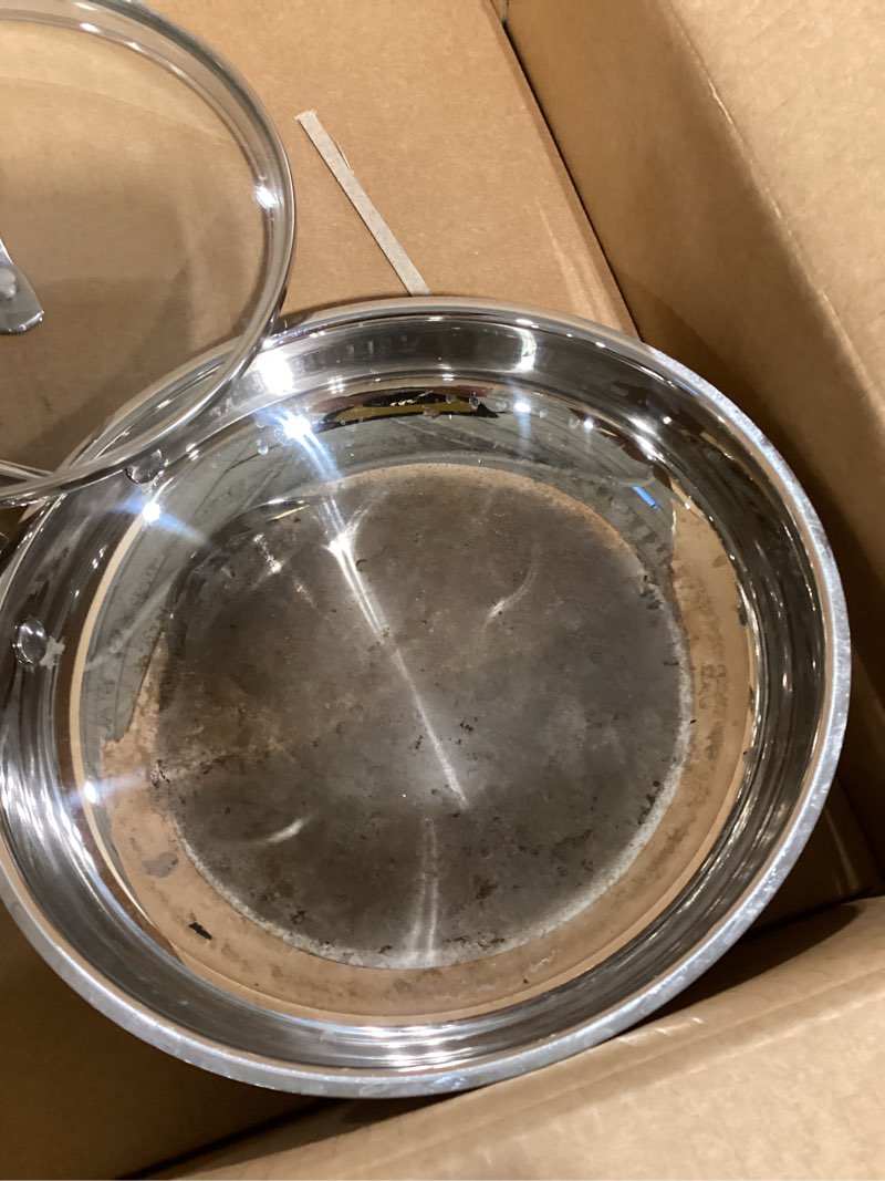 Condition photo showing New/Like New for Cuisinart 77-11G Stainless Steel 11-Piece Set Chef's-Classic-Stainless-Cookware-Collection