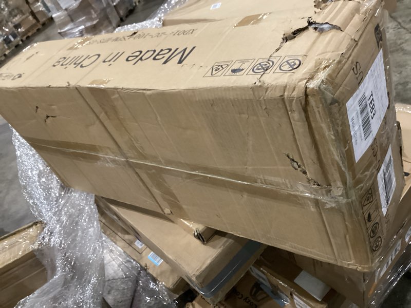 Condition photo showing As Is for AQIMUELE Shoe Rack Bench,2 Tiers Shoe Bench with Storage with Flip-Top,Wood Shoe Rack for Entryway,Hallway?Orange? Orange Top and Walnut Frame 11.8"D x 39.3"W x 15.7"H