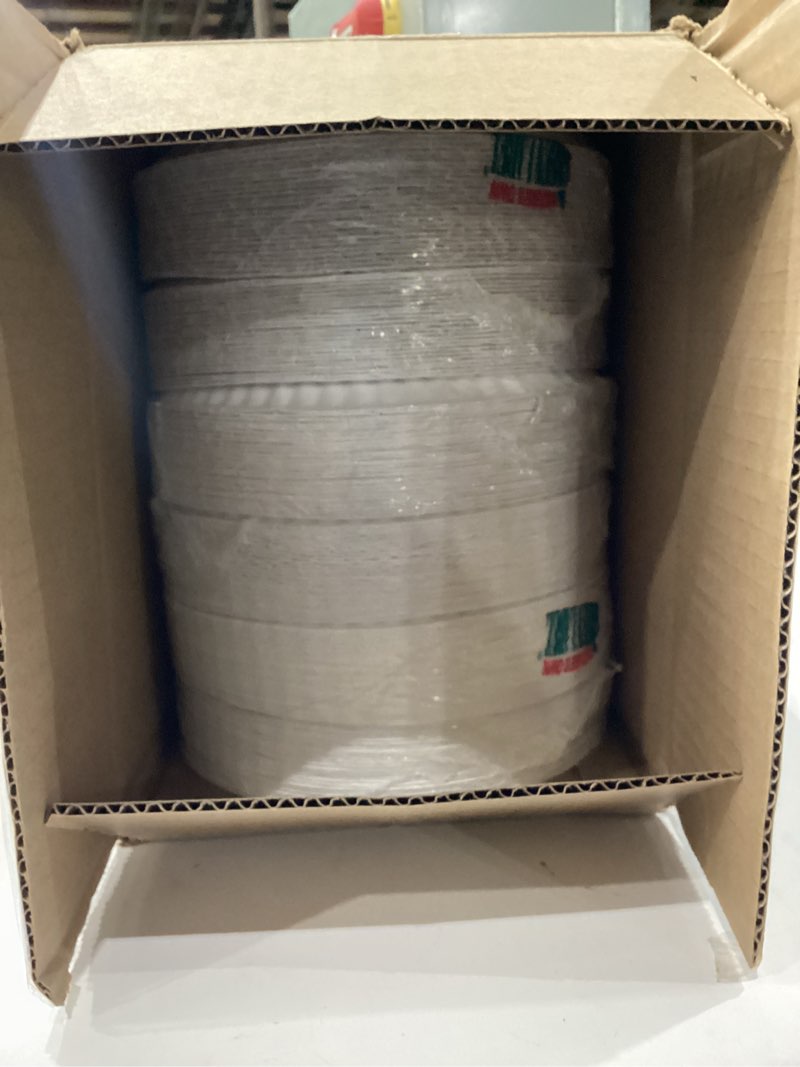 Condition photo showing New/Like New for Nature s Own Green Label Paper Plates  12 White  100 Ct