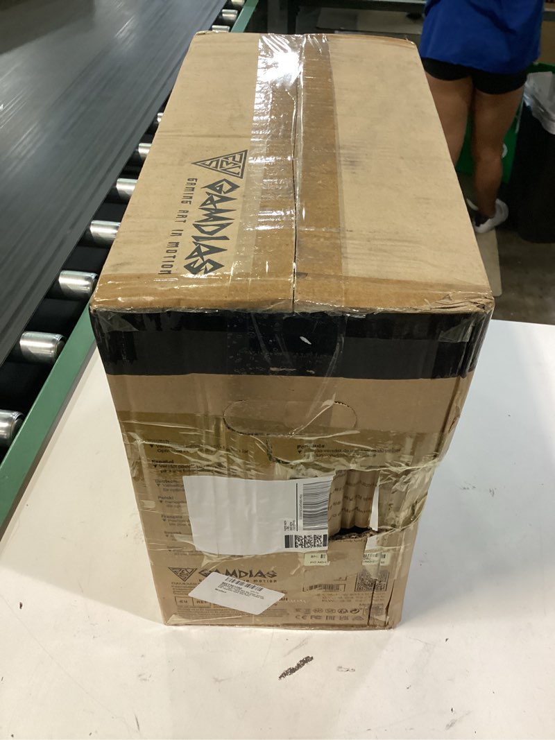 Condition photo showing New/Like New for gamdias aura gc8 rgb mid tower gaming case - high-performance atx desktop case with tempered glass side panel