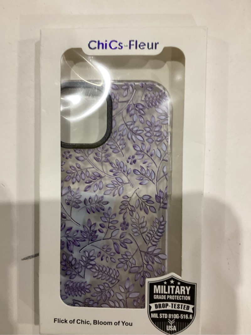 Condition photo showing Good Condition for ChiCsFleur for iPhone 15 Case, TPU Phone case with Camera Protection for Women Girls Teens - Blue Chinoiserie Decor Peony Floral Artsy Fun Elegant Porcelain Gift Sorority Aesthetic Unique FierceSketch iPhone 15