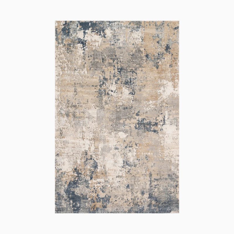 Area Rug Panamera-KarenPers desing 13438 color grey/L.beige 5x7
