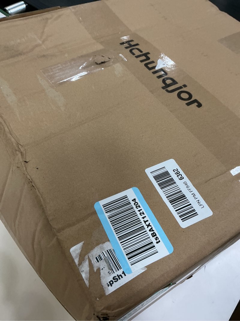 Condition photo showing Good Condition for Bamboo Large Plug in Pendant Light with 14ft Handmade Woven Light Cord, Dimmable Switch, Rustic Basket Hanging Lamp for Bedroom Kitchen Island Farmhouse Dining Room Living Room,17.8 inch Width