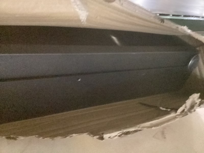 Condition photo showing Good Condition for tieou metal table legs 28 inch heavy duty metal desk legs set of 2 28” height 24” wide industrial black table legs,modern furniture legs h28"xw24" rectangle-shape