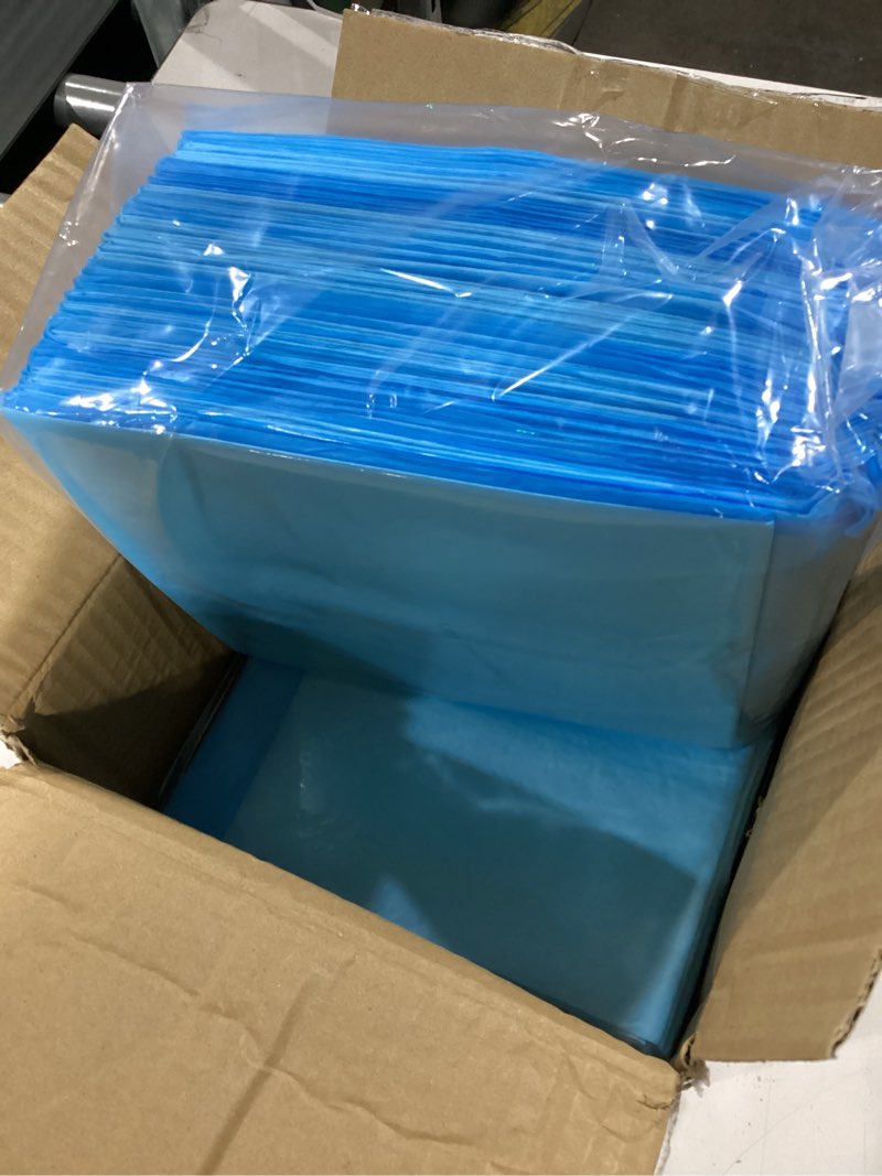 Condition photo showing Good Condition for medline light absorbency underpad, 23" x 36", 50 count, disposable bed, furniture & surface protection, for kids, adults, elderly, puppy pad, changing pad, incontinence pee pad, chucks 23" x 36" (50 count)