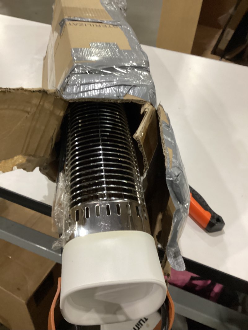 patio heater for outdoor use, infrared electric outdoor heater, 1500w instant heating, 60-degree osc