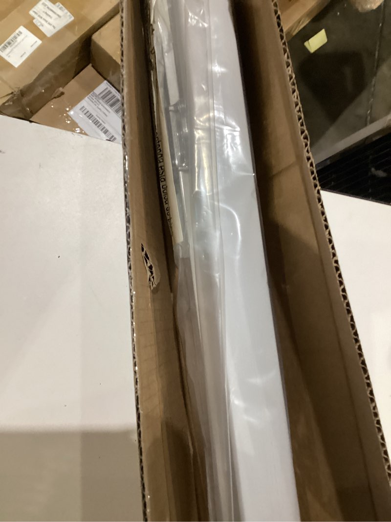 Condition photo showing New/Like New for LazBlinds Cordless Cellular Shades, No Tools No Drill Light Filtering Honeycomb Shades Pleated Blinds for Windows, 42'' W x 48'' H, White Light Filtering-white 42'' W x 48'' H