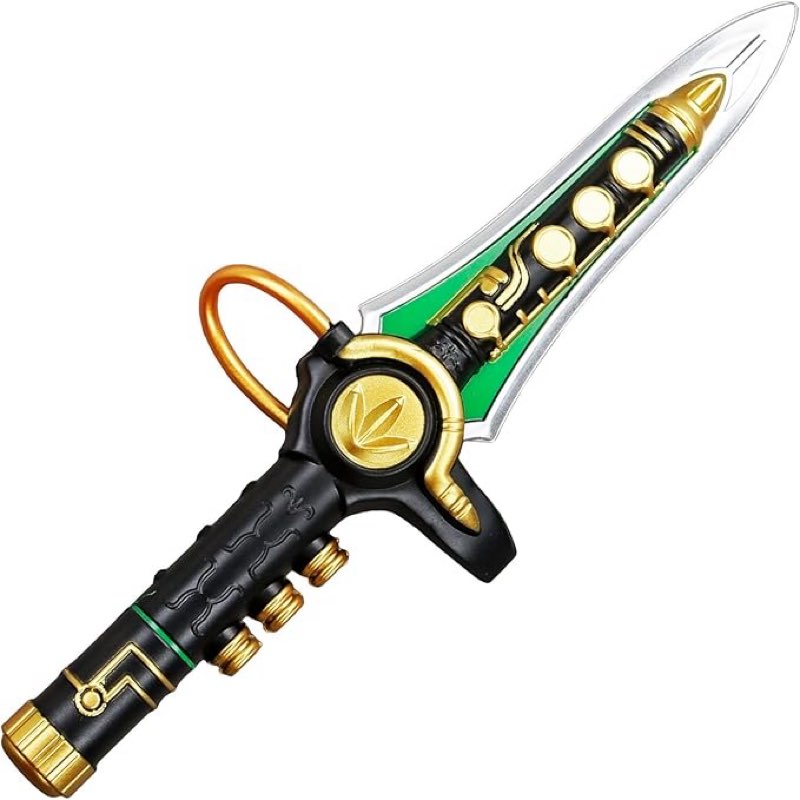 Munetoshi 18.5" Foam Mighty Morphing Green Ranger Dragon Dagger Flute Costume Power Cosplay Prop Game