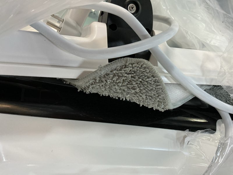 Condition photo showing As Is for steam mop for floor cleaning, multi-purpose steam cleaner with handheld steamer & accessories, deep cleaning floor steamer for hardwood and tile, pet-friendly steam mop for home